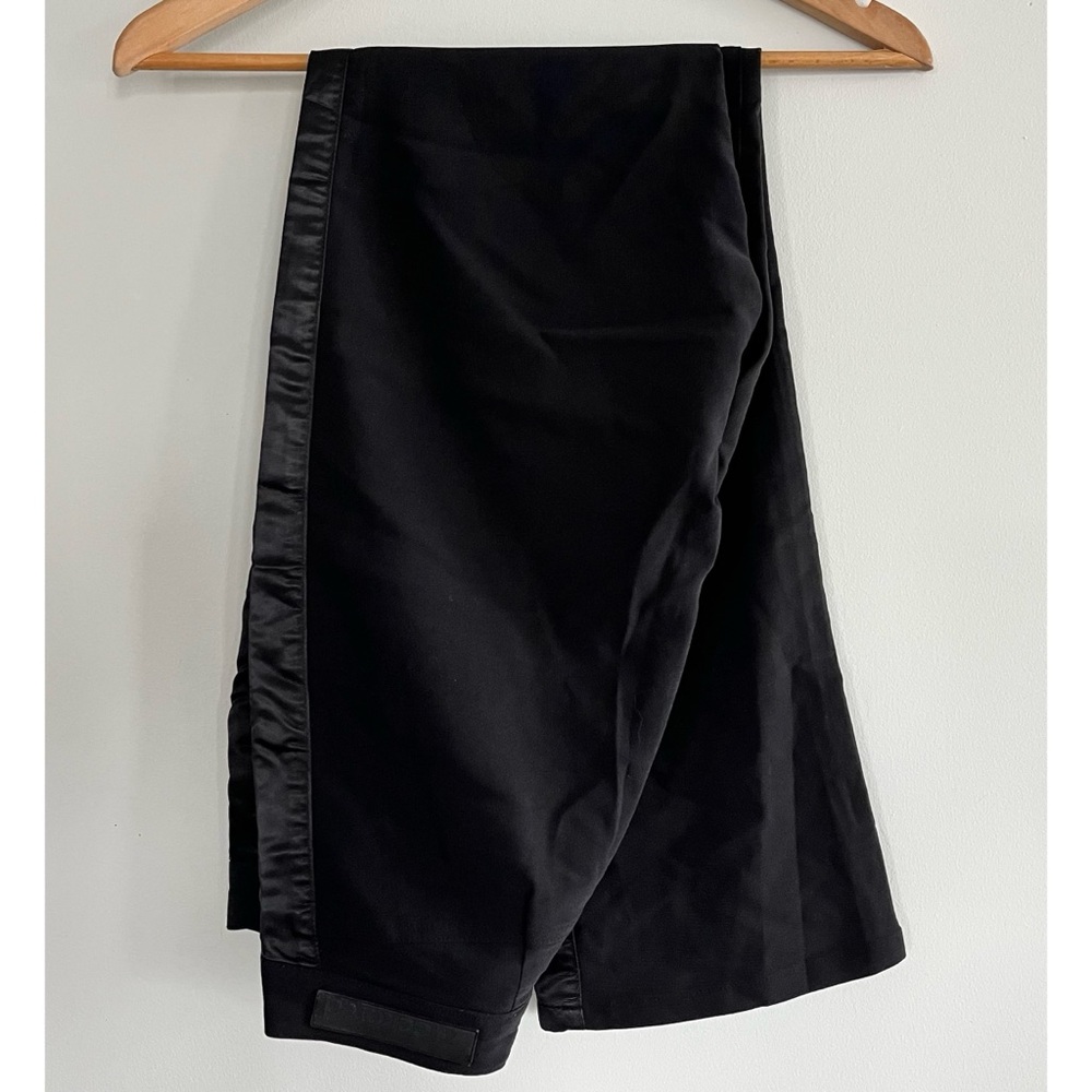 Vintage Eckored Y2K Black Tuxedo Flare Dress Pants Size 9